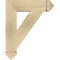 Ekena Millwork Traditional Arts & Crafts Rough Sawn Bracket, Douglas Fir, 4"W x 18"D x 22"H BKT04X18X22TRA03RDF - alternate 4